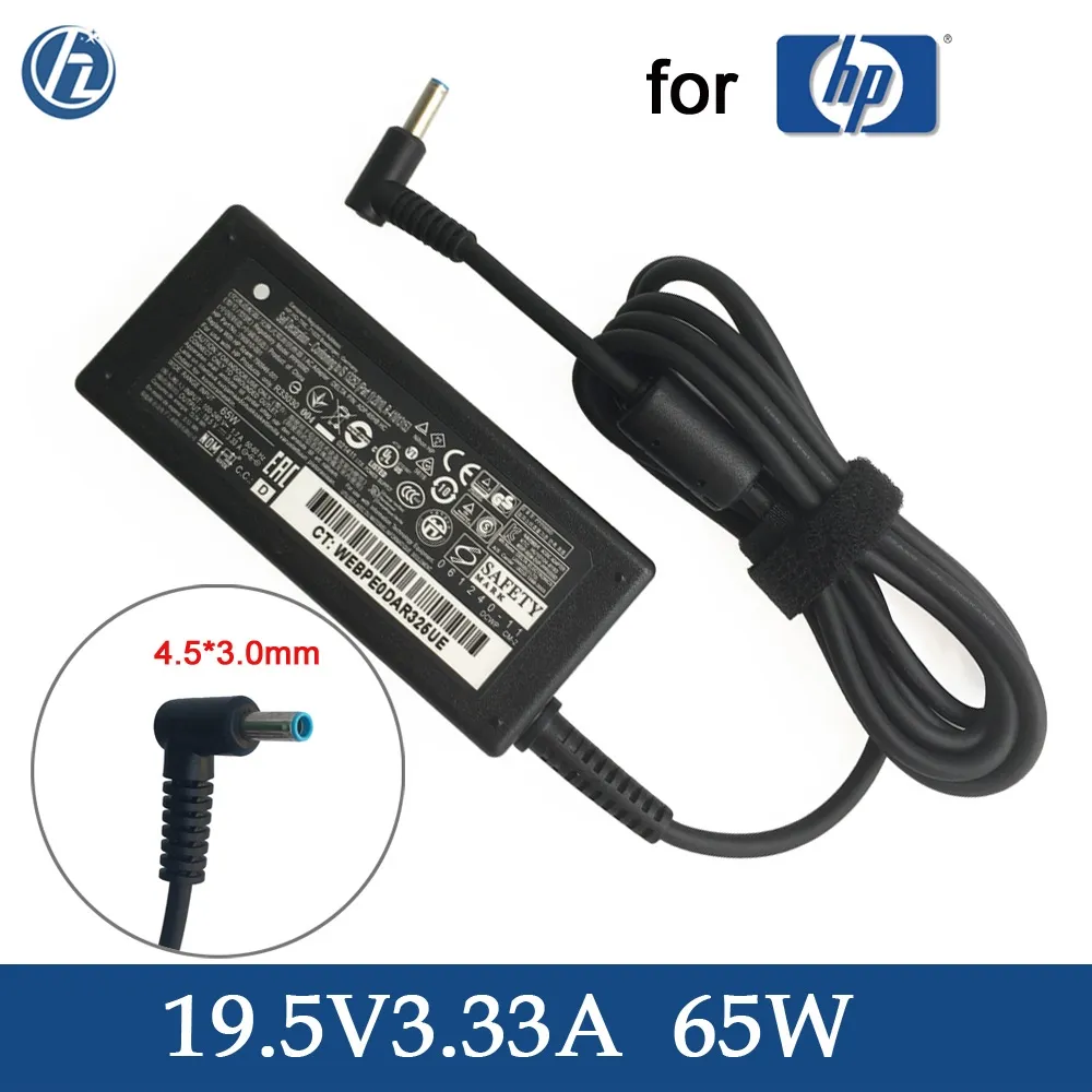 65W   Laptop Charger Adapter for HP Chromebook 14 Envy x360  Stream 11 13 14 Pavilion 15 17 Series | Lazada PH