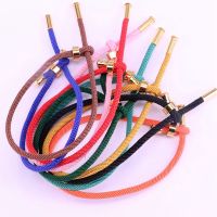 20Pcs, Wholesale Multicolor Waxed Thread Cotton Cord String Strap Bracelet For Making Jewelry Findings