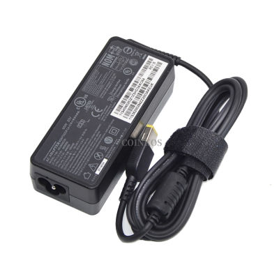 65W Power Adapter AC Charger for Lenovo 20V 3.25A Thinkpad X1 Carbon 2nd Gen Edge E540 Notebook Power Supply Square USB Tip Cord