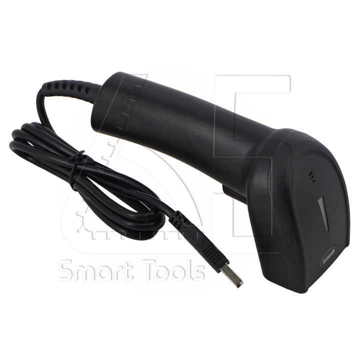 65smarttools-สแกนบาร์โค้ด-เครื่องอ่านบาร์โค้ด-ปืนสแกนบาร์โค้ด-1d-handle-barcode-scanner-รองรับสายusb-ในการใช้งาน-สแกนได้ไว-ระบบสเถียร-รุ่น-mj1400ccd