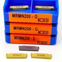 MRMN200-M PC9030 MC3030 NC3020 เครื่องกลึงโลหะโลหะผสมแข็งคาร์ไบด์แทรกเครื่องมือกลึงแยก CNC MRMN 200 เครื่องมือเซาะร่องด้านนอก