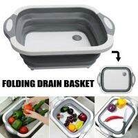 3 in1 Folding Container Basket with Compartment Model for Kitchen Organizer / Storage