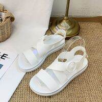 HOT★รองเท้าแตะส้นตึกสำหรับ Sandal sendal เด็กนักเรียนผู้หญิง, รองเท้าแตะลำลองสวมใส่สบายกลางแจ้งรองเท้าแตะชายหาดรองเท้าส้นตึกรองเท้าแตะ