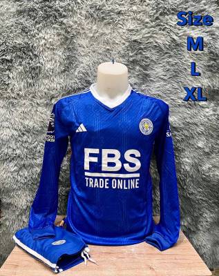 🥇ชุดกีฬาฟุตบอลแขนยาว ตัวใหม่ล่าสุด2023-2024 เสื้อ+กางเกง มีไซส์ M-L-XL