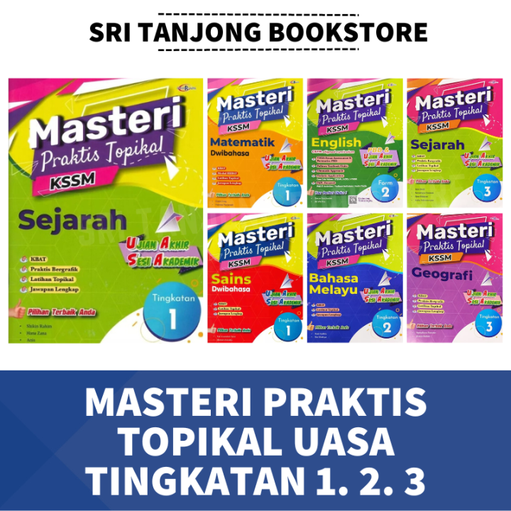 St Cemerlang Buku Latihan Masteri Praktis Topikal Uasa Tingkatan 1 2 And 3 Kssm 2023 Terbaru 8146