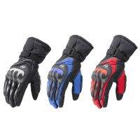 Winter Motorcycle Gloves Moto Motocross Waterproof Gloves Windproof Touch Screen Cycling Riding Hands Mittens