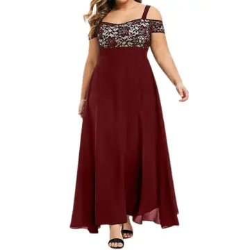 Casual lace maxi on sale dress