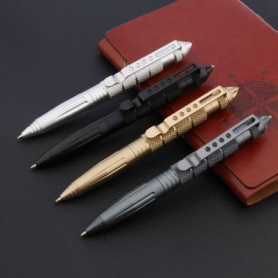 ✈ Tool Pens Multi-functional Pen Tactical Tungsten Steel Rotating Unisex Window Glass Metal Ballpoint Multifunctional