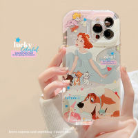 การ์ตูนเจ้าหญิงสไตล์แบบญี่ปุ่นและเกาหลี Apple 14 14บวก14pro 14Promax 13โปร/12เคสโทรศัพท์ Promax สำหรับ11 11โปร11โปรสูงสุด X Xs Xr Xs Max 7 8 Plus เคสนิ่ม