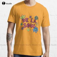 New De La Soul Pattern T-Shirt Cotton Tee Shirt XS-4XL-5XL-6XL