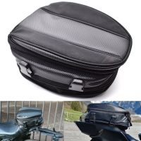 Carbon fiber Motorcycle Tail package rear seat package hangback bag Toolbox bags rain cover For Yamaha R1 R6 MT09 MT07 FZ6 XJ6