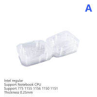 [pengxia] COD 10pcs Storage clamshell Case CPU 775 1155 AMD PROTECT BOX สำหรับชิปเซ็ต Intel IC