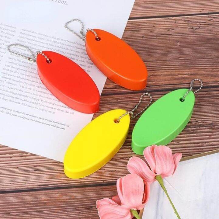 1pc-foam-floating-buoyant-keychain-for-water-sports-marine-boat-swimming-oval-keyring-key-kayak-canoe-rafting-surf-accessory-key-chains