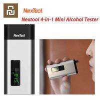 Xiaomi Youpin NexTool 4-in-1 Mini Alcohol Tester LCD Digital Portable Car Breathalyzer with Window Breaker Rope Cutter  / 4 ใน 1 มินิแอลกอฮอล์ Tester จอแอลซีดีดิจิตอลแบบพกพารถลมหายใจวิเคราะห์