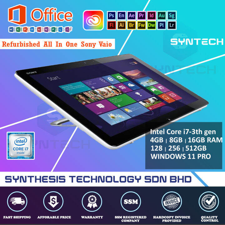 ALL IN ONE DESKTOP SONY I73667U 4GB SONY TOUCH SCREEN ALL IN ONE TOUCH