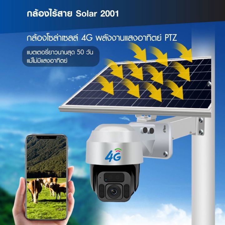 กล้องใส่ซิม-กล้องวงจรปิด-watashi-รุ่น-solar-2001-กล้อง-ใส่ซิม-4g-พลังงานแสงอาทิตย์-กล้องโซล่าเซลล์ใส่ซิม4g-camera-4g
