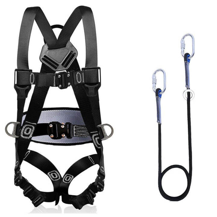 Fivepoint Outdoor Rock Climbing Harness Aerial Work Full Body Safety