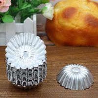 25pcs Mini Carbon Steel Tart Molds Cupcake Cookie Pudding Pie Mould Non-stick Baking Tool Muffin Cups Pastry accessories Bread Cake  Cookie Accessorie