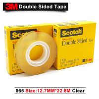 3M665 Double Faced Tape Scotch Transparent 665 Double Faced Adhesive Width 12.7mm  length 22.8meters