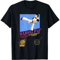 Adult Clothes Nintendo NES Kung Fu Action Series Retro Graphic T-Shirt Fashion Tops Men