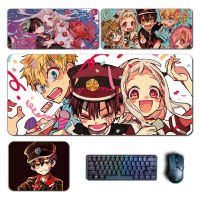 Anime Toilet Bound Hanako Kun Large Mouse Pad Hanako Kun Kou Nene Mousepad Computer Laptop Gamer Pad Gaming Accessories Desk Mat