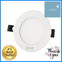 ดาวน์ไลท์ EVE PANEL CIRCLE LED 6 วัตต์ DAYLIGHT 3 นิ้ว กลม สีขาวDOWNLIGHT LED EVE PANEL 6W DAYLIGHT 3" WHITE CIRCLE **ราคารวม Vat แล้วค่ะ ไม่มีบวกเพิ่ม**