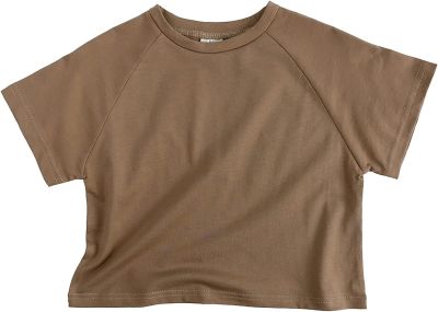 4t Long Sleeve Shirt Boys Toddler Kids Girls Boys Short Classic Loose Short Soft Bat Sleeve Solid Tee Shirt for