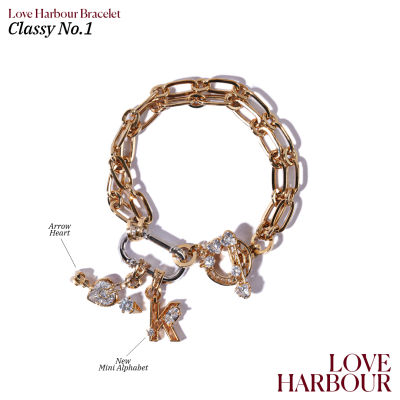 Dallar/Love Harbour No.1 (Classy) Bracelet + Arrow Heart + Arrow Heart
