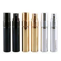 ☜◇ 1PCS Refillable Glass Metal nozzle Perfume Spray Bottle Spray Atomizer Portable Travel Cosmetic Container Perfume Bottle