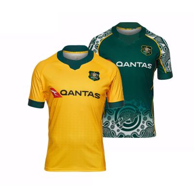 [hot]Australia Home/Away Shirt 2020/2021 JERSEY Sport Shirt Replica Rugby S-5XL
