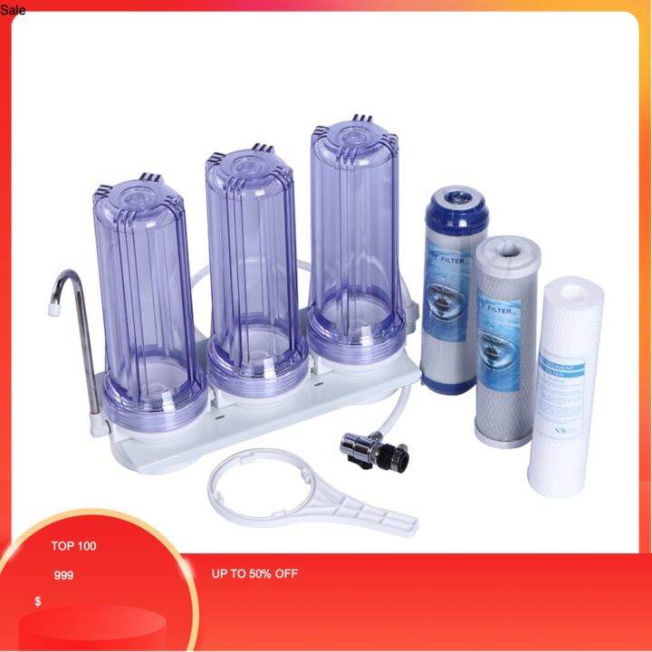 3 Stages Home Water Purification System DIY Easy To Install And Drink