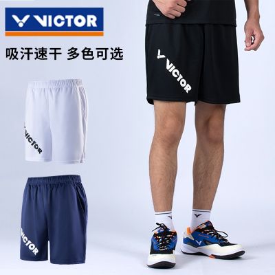 กางเกงขาสั้น Victory Victor VICTOR Wictor เสื้อผ้าแบดมินตันกางเกงเทนนิสวิ่งกางเกงกีฬากางเกงลำลองสไตล์เกาหลีผู้ชายและผู้หญิงฤดูร้อน