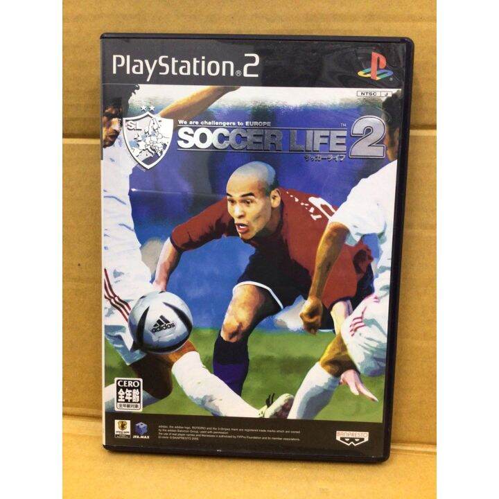 jeu SOCCER LIFE 2 pour playstation 2 PS2 en francais gestion simulation
