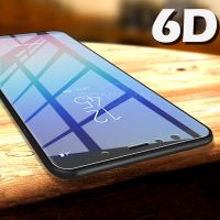 [Electronic film] 6D กระจกนิรภัยสำหรับ Samsung Galaxy A7 2018 A9ป้องกันหน้าจอป้องกัน A8 J6 A6 J4 Plus J8