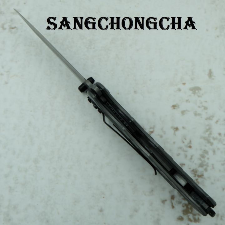 sangchongcha-nb019-มีดพับ-มีดพกพา-มีดเดินป่า-มีดสวย-มีดพก-มีดพับเดินป่า-มีดแคมป์ปิ้ง-อุปกรณ์เดินป่า-รูปทรงกระดูกงู-ขนาด23ซม-440c