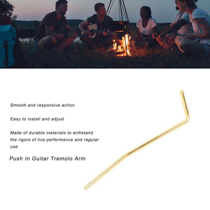 Guitar Vibrato Arm Push In Type Metal Expressive Easy To Adjust