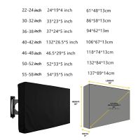 Outdoor Screen Cover Weatherproof Universal Protector Dustproof Waterproof Case for 22 to 58 LCD evision with Stand