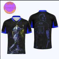 [xzx180305 design] MESSI V-neck T-shirt 50 High quality quick drying and gender free new definition style