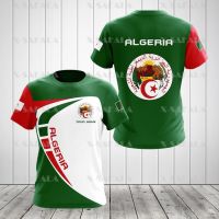 Algeria Proud Algeria Love Country Flag 3D Print High Quality T-shirt Summer Round Neck Mens Casual Top-1 S-5XL