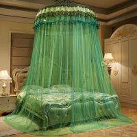 【LZ】✳  Kid Baby Bed Canopy Bedcover Mosquito Net Curtain Bedding Romantic Baby Girl Round Dome Tent Cotton