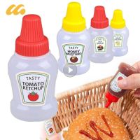 Mini Tomato Ketchup Bottle Portable Sauce Salad Squeeze Bottle Bento Box Honey Bottle Storage In Lunch Box Kitchen Accessories