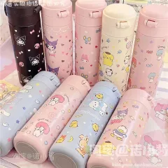 Kawaii Sanrio Portable 350ml Thermos Cinnamoroll Kuromi Insulated Wate –  Logan's Toy Chest