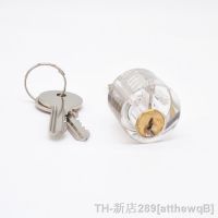 【hot】☈✌✠  Transparent Locksmith Locks Cutaway Training Visible Practice Padlock Lock Pick Tools Hardware