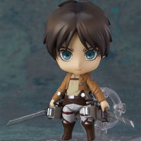 Attack On Titan Anime Figure Eren Yeager Figurines Action Figures Nendroid PVC Model Doll Kids Toys For Children