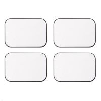 4Pcs Replacement Metal Rectangular Magnetic Plate Sticker For Phone Mount Holder