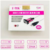 USB To RS232 Serial Port DB9 ยาว1.8M  Z-TEK ของแท้ พร้อมส่ง