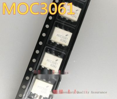 10Pcs ใหม่นำเข้า MOC3061 SOP-6 Patch Optocoupler MOC3061SR2M