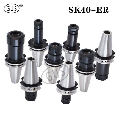 จัดส่งฟรี DIN69871 SK tool holder SK40 ER32 ER25 ER20 ER16 high precision spring holder tool holder milling tool