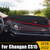 สำหรับ Changan CS15 2016-2018 2019 2020 2021 2022 LHD แผงควบคุมรถปกจ้าสีอาทิตย์ Pad แผงหน้าปัดพรมอุปกรณ์เสริม