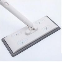 360 Degrees Rotatable Dust Removing Mop Detachable Flat Mop For Wash Floor Antistatic Dirt Grime Household Cleaning Tools